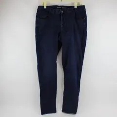 Old Navy Women's 34x28 Dark Wash Mid-Rise Rockstar Skinny Denim Jeans