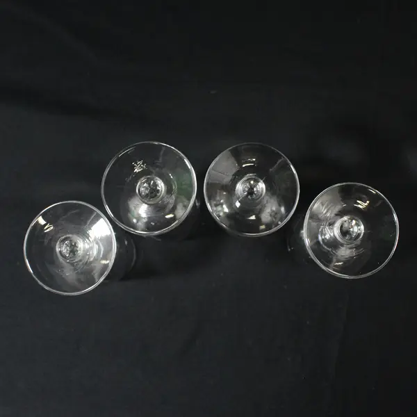 Set Of 4 Straight Sided Cordials Liqueur Glasses 4"