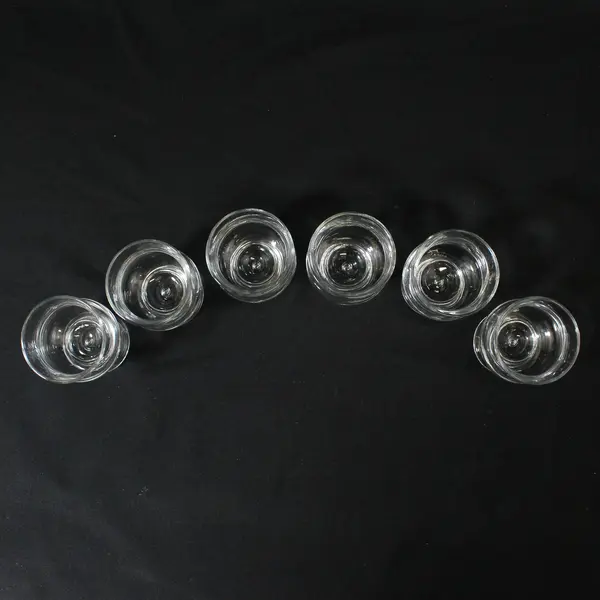Set of 6 SEA Glasbruk Big Bjorn Schnapps Glasses By Bjorn Ramel Sweden