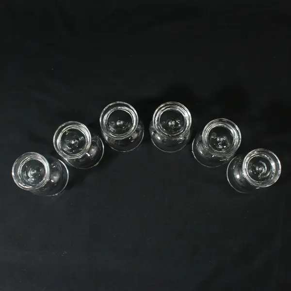 Set of 6 SEA Glasbruk Big Bjorn Schnapps Glasses By Bjorn Ramel Sweden
