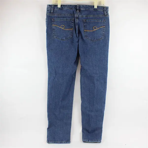 Y2K NoBo No Boundaries Juniors 13 Average Medium Wash Straight Leg Denim Jeans 
