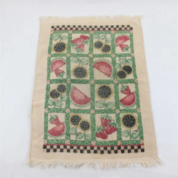 Lot of 14 Country Kitsch Dish and Hand Towels, Flawed Fabric for Repurposing DIY