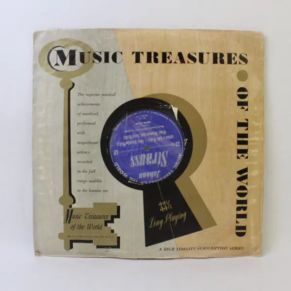 Music Treasures of the World Record 12" Vinyl Record