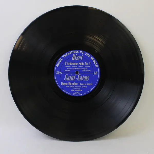 Music Treasures of the World Record 12" Vinyl Record