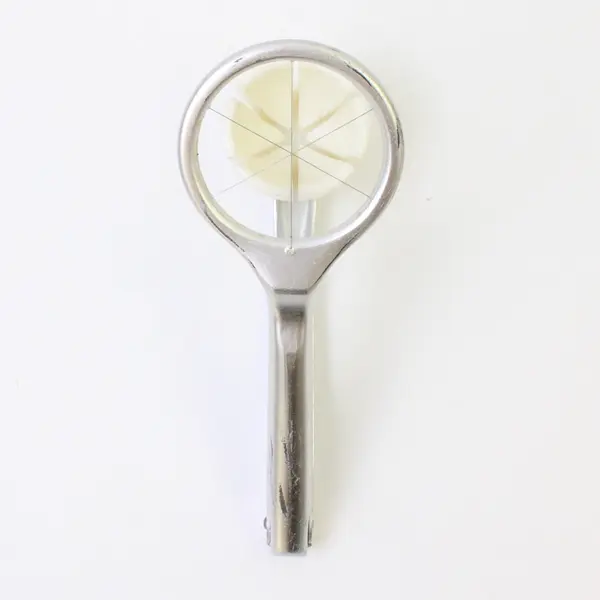 Vintage Egg Wedger Egg Slicer Aluminum Body Stainless Steel Wires