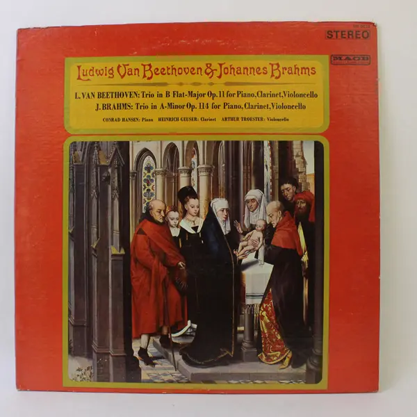 Ludwig Van Beethoven & Johannes Brahms 12" Vinyl Record