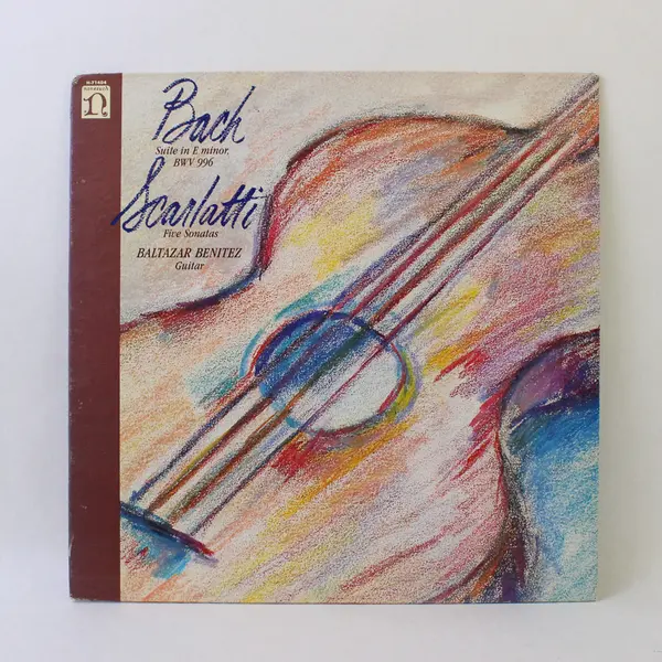Baltazar Benitez Bach Suite In E Minor/Scarlatti Five Sonatas 12" Vinyl Record