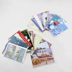 Lot of 20 Christmas Greeting Cards with Envelopes UNUSED