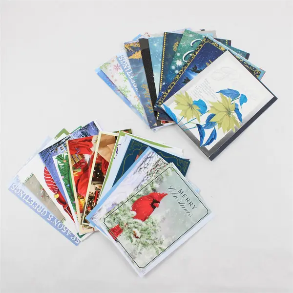 Lot of 27 Christmas Greeting Cards with Envelopes UNUSED