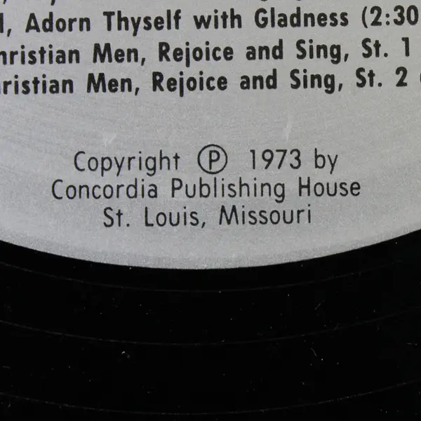  Paul Manz - Volume One 12" Vinyl Record