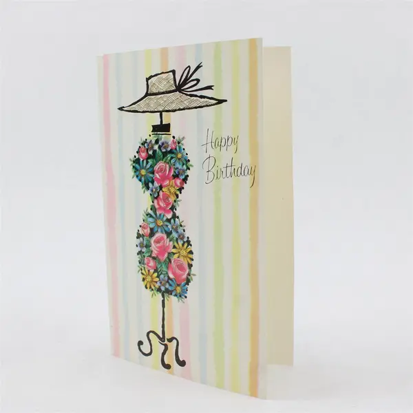 Vintage Fantusy Birthday Greeting Card with Envelope UNUSED