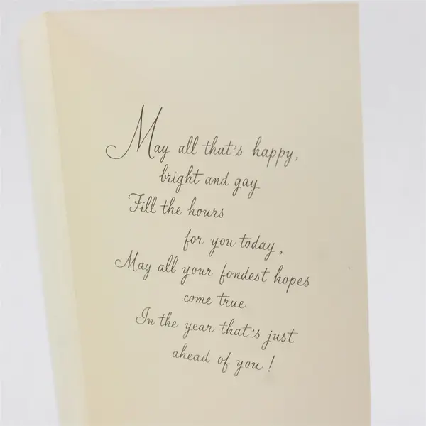 Vintage Fantusy Birthday Greeting Card with Envelope UNUSED