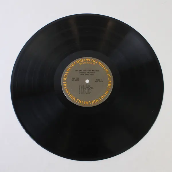 Glenn Gould: Bach The Two and Three Part Inventions 12" Vinyl Record