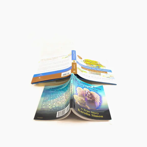 Lot of 2 Books: My Journey From War to Peace & Second That Emotion