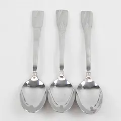 Lot of 3 Cuisinart Elite Discontinued Rannee Stainless Steel 6.5" Teaspoons