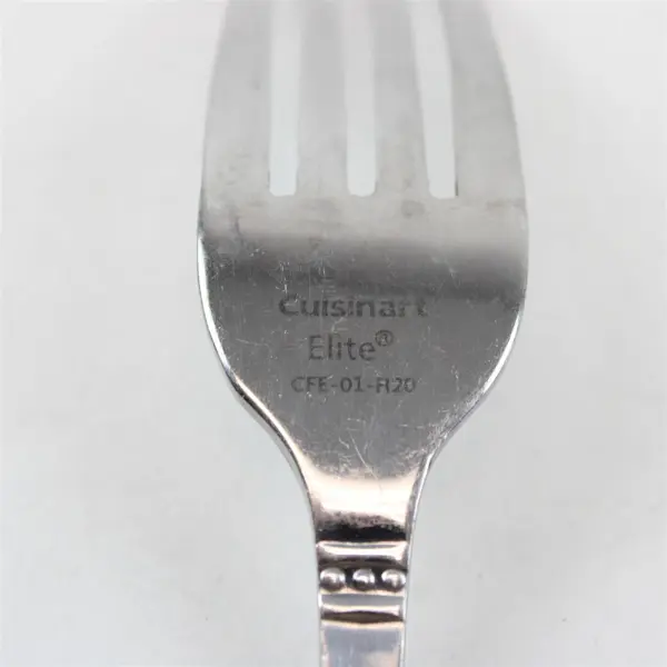 Lot of 3 Cuisinart Elite Discontinued Rannee Stainless Steel 7" Salad Forks