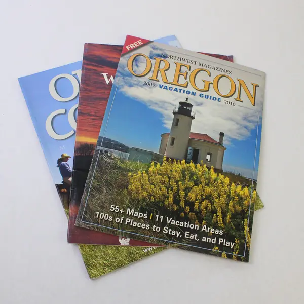 Lot of 3 Oregon Magazines: 1994 Travel Guide, 2009/2010 Vacation, Our Coast 2012