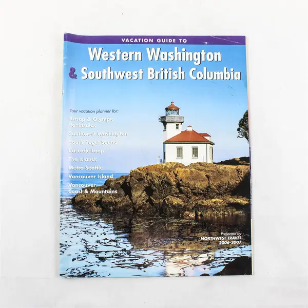 Lot of 3 Pacific Northwest Travel Guides - Oregon Coast, WA/BC, Eastern Oregon