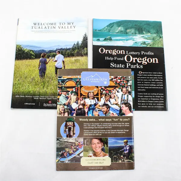Lot of 3 Magazines: Northwest Travel Apr 2010, Oregon Parks 02-03, Scenic Byways