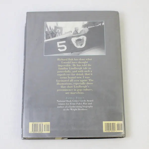 Lindbergh: Triumph & Tragedy Richard Bak Hardcover - Former Library