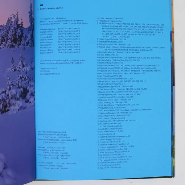 Norway Book Collectible/Travel Reader 2012 Hardcover Book