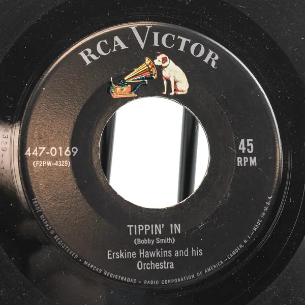  Erskine Hawkins And His Orchestra ‎– After Hours / Tippin' In 7" Vinyl Record
