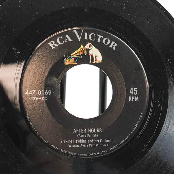  Erskine Hawkins And His Orchestra ‎– After Hours / Tippin' In 7" Vinyl Record