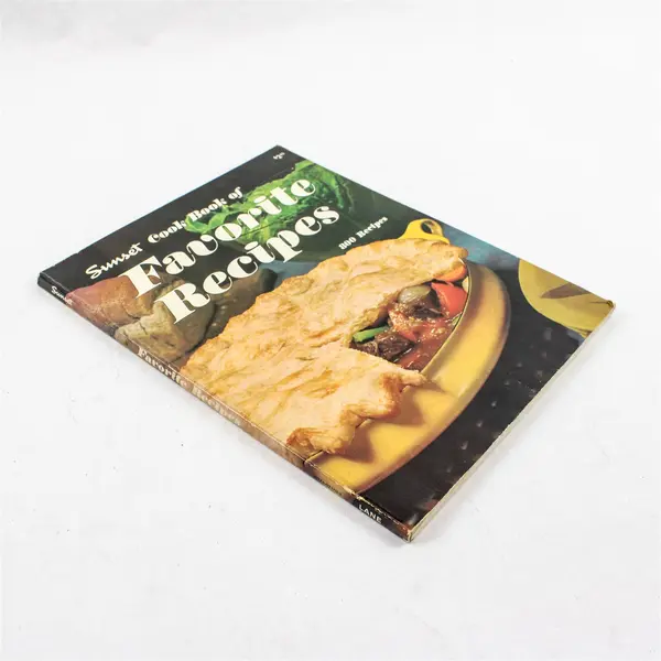 Sunset Cook Book of Favorite Recipes Paperback Sunset Books Good