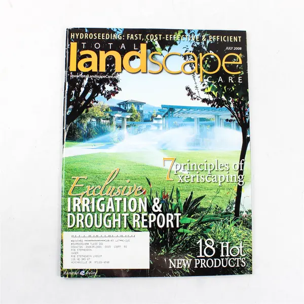 Lot of 2 Magazines - Sunset Mar 2003 & Total Landscape Care Jul 2008
