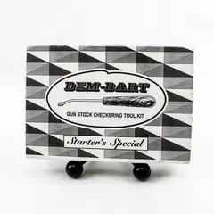 Dem-Bart Gun Stock Checkering Tool Kit Starter's Special - Used
