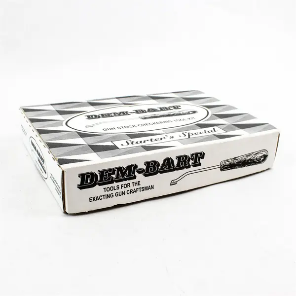 Dem-Bart Gun Stock Checkering Tool Kit Starter's Special - Used