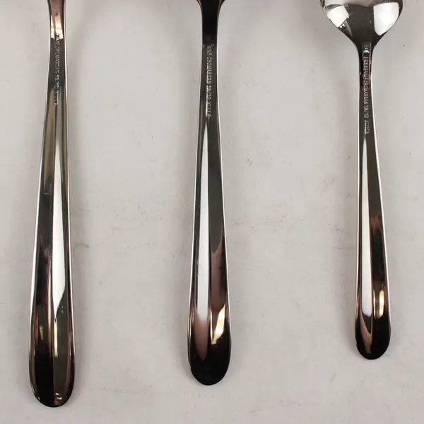 Lot of 3 WMF Arora Stainless Steel Oval Soup Spoon Teaspoon Dinner Fork