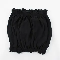 Vintage JoRo Fashions Black Tube Top Women's 1X