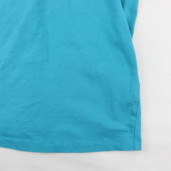 Roaman's Turquoise Blue Short-Sleeved T-Shirt Women's 3X 30/32