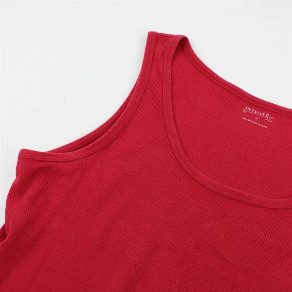 St. John's Bay Red Scoop Neck Tank Top Women's 3X