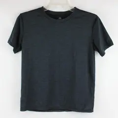 Real Essentials Black Activewear T-Shirt Boys' Size Large