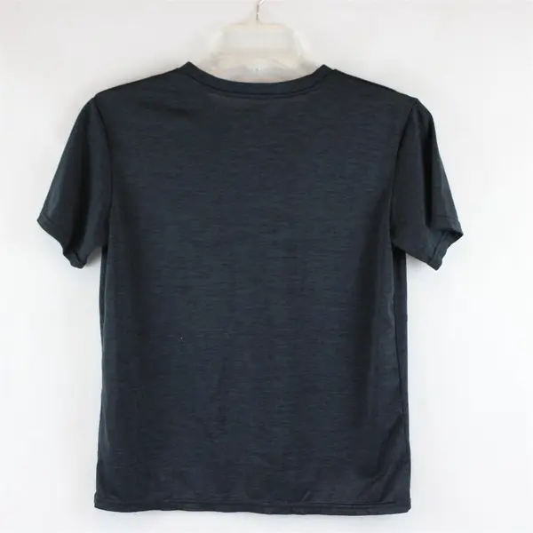 Real Essentials Black Activewear T-Shirt Boys' Size Large