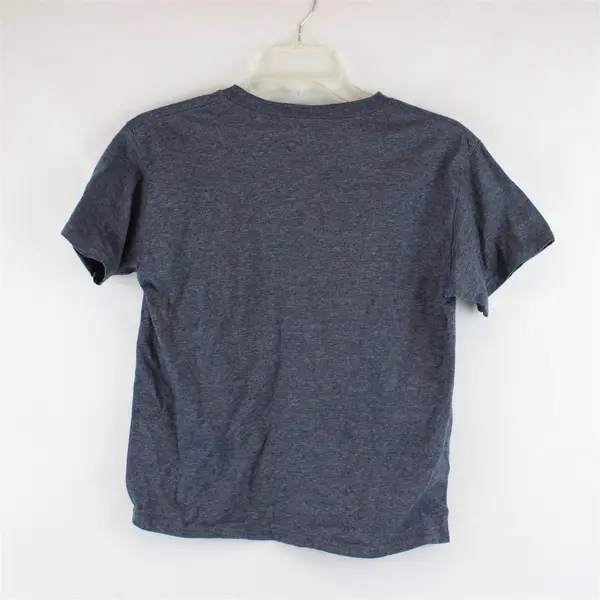 Gildan Fear The Flutes Blue-Gray T-Shirt Youth Large