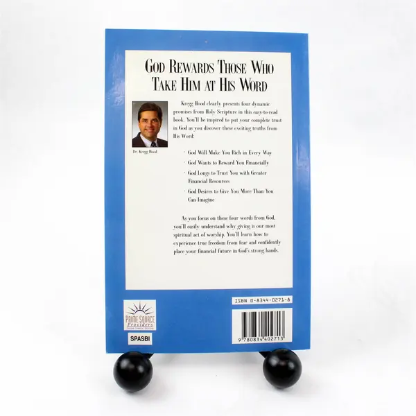 Take God at His Word by Dr. Kregg Hood Paperback - Good Preowned