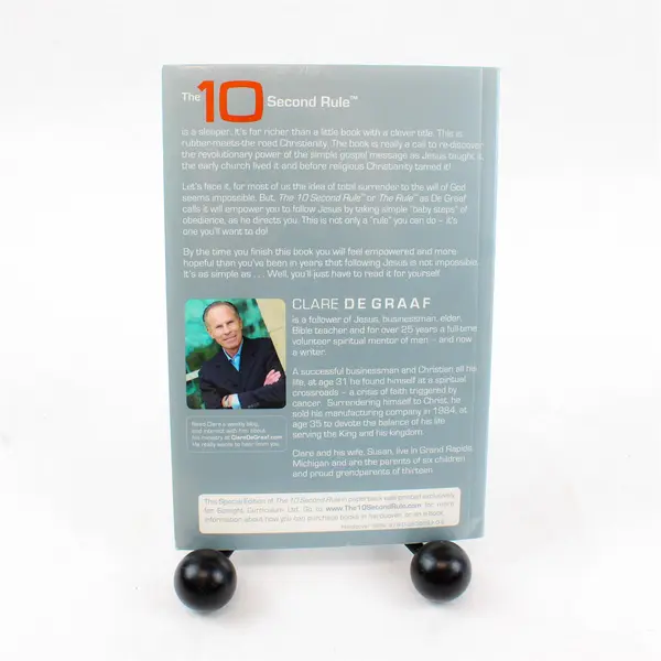 The 10 Second Rule by Clare De Graaf Paperback Book