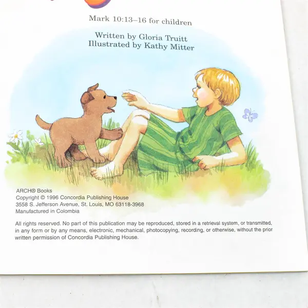 Jesus Blesses the Children by Gloria Truitt 1996Paperback - Children's Religious