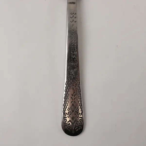 Lot of 2 World Market Henna Stainless Steel 7in Teaspoons