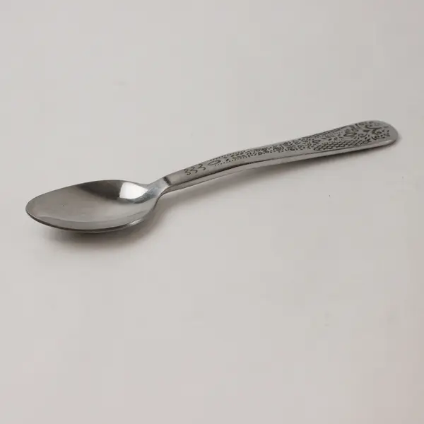 Lot of 2 World Market Henna Stainless Steel 7in Teaspoons