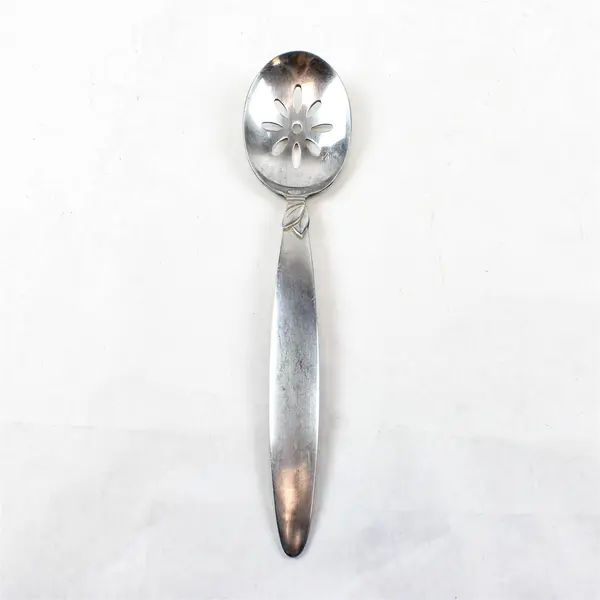 Pfaltzgraff Satin Raleigh 10" Stainless Steel Slotted Serving Spoon