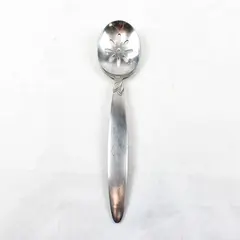 Pfaltzgraff Satin Raleigh 10" Stainless Steel Slotted Serving Spoon