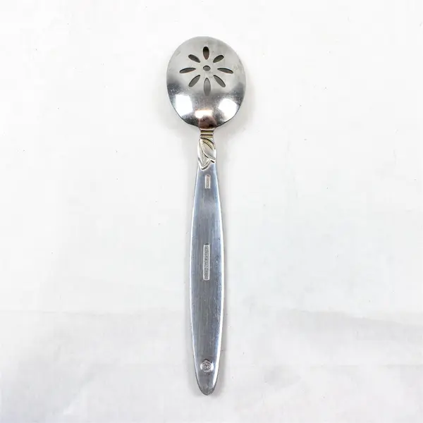 Pfaltzgraff Satin Raleigh 10" Stainless Steel Slotted Serving Spoon