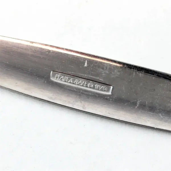 Pfaltzgraff Satin Raleigh 10" Stainless Steel Slotted Serving Spoon