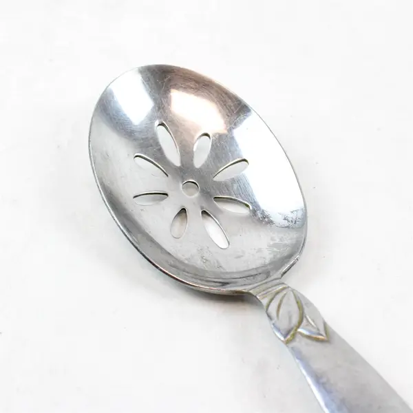 Pfaltzgraff Satin Raleigh 10" Stainless Steel Slotted Serving Spoon