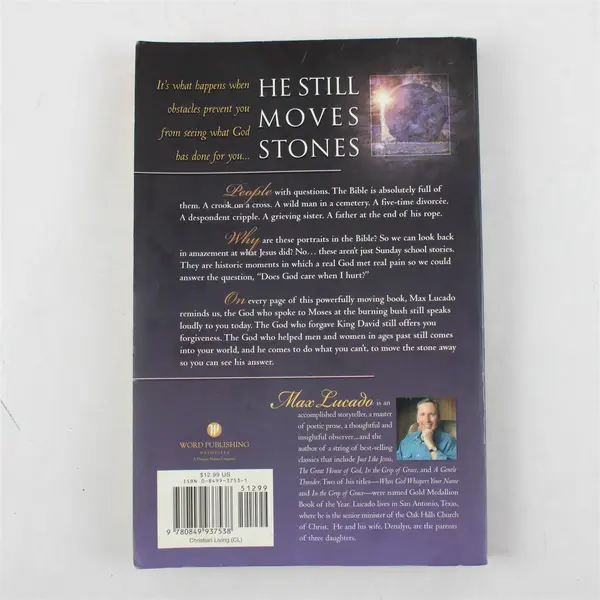Everyone Needs a Miracle: He Still Moves Stones - Max Lucado 1999 Paperback