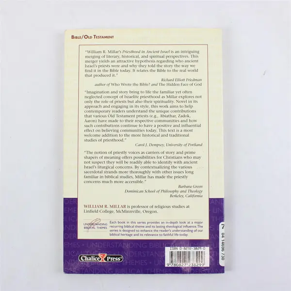 Priesthood in Ancient Israel William R. Millar 2001 Paperback
